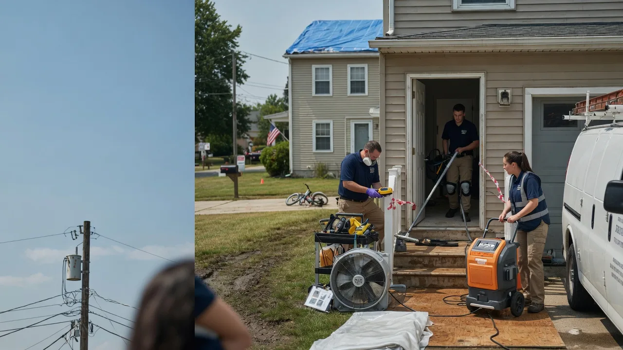 Water Damage Repair in Belle Valley, OH near me